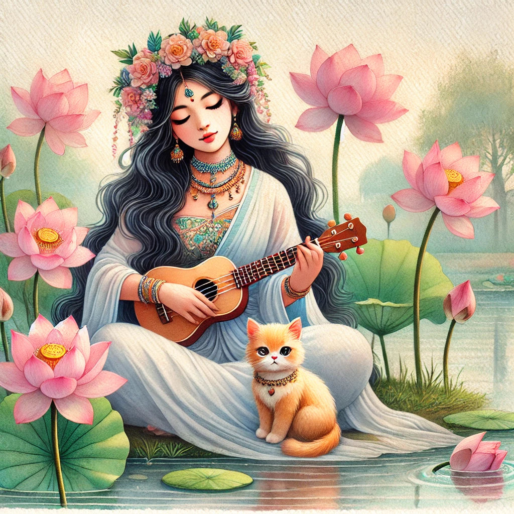 Saraswati and Her Ukulele Journal